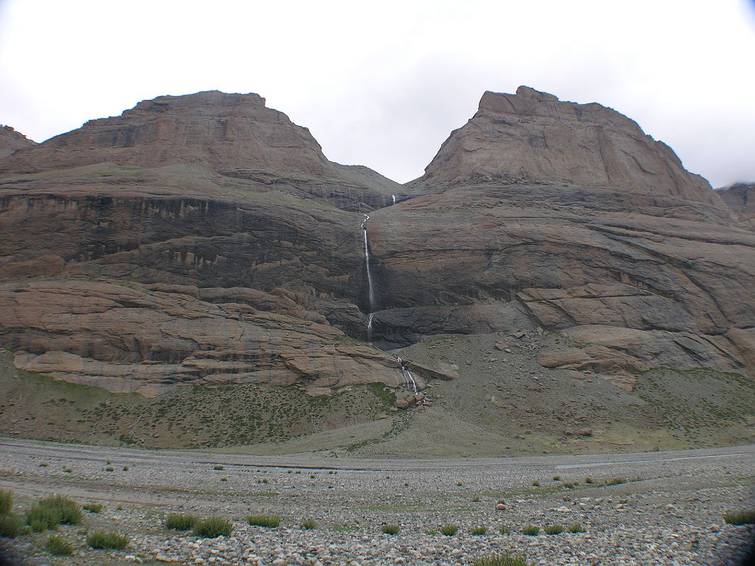 Tibet Kailash 08 Kora 16 Waterfall In Longevity Buddhas